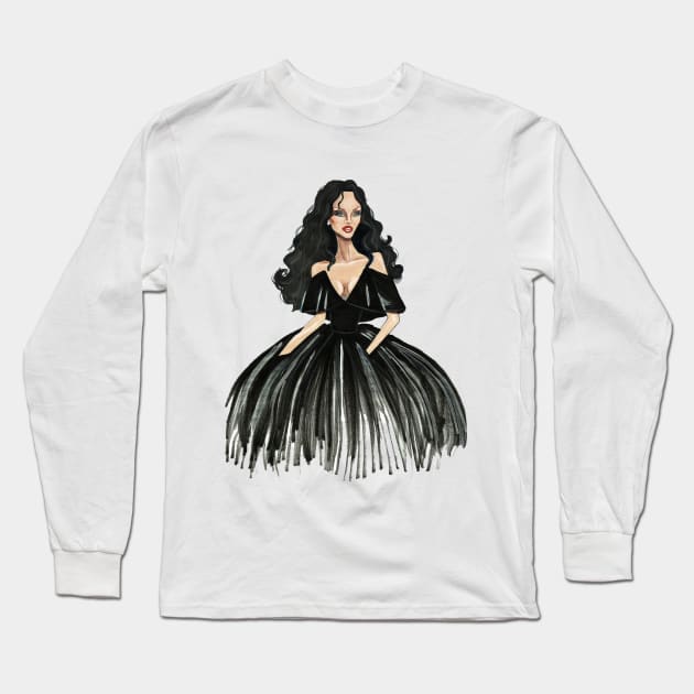 Rihanna Long Sleeve T-Shirt by armandmehidri